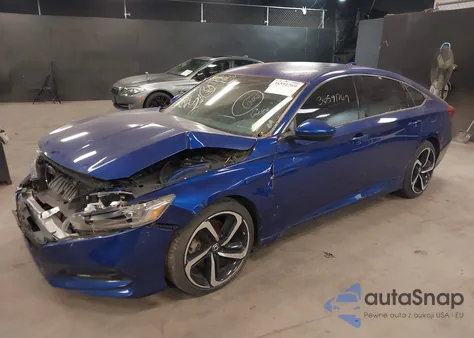 2019 Honda Accord Sport from USA, damaged, VIN 1HGCV1F37KA065643